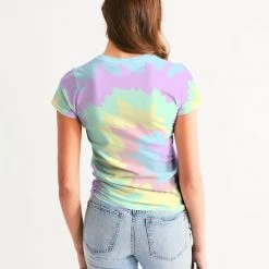 Harlow & Lloyd T Shirts & Tanks Pastal Smash Tie Dye Women's Tee