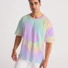 Harlow & Lloyd T Shirts & Tanks Lilac Mint Tie Dye Men's Premium Heavyweight Tee