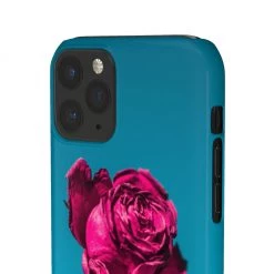 Printify Marine Sky Rose Snap Case Phone Cases