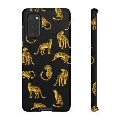 Printify Black Leopards Tough Phone Case