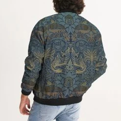 Harlow & Lloyd Jackets Peacock & Dragon Men's Bomber Jacket
