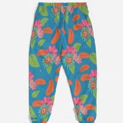 Harlow & Lloyd Pants & Joggers Tropical Flower Power Blue Men's Lightweight Track Pants 17 Harlow & Lloyd Pants & Joggers Tropical Flower Power Blue Men's Lightweight Track Pants