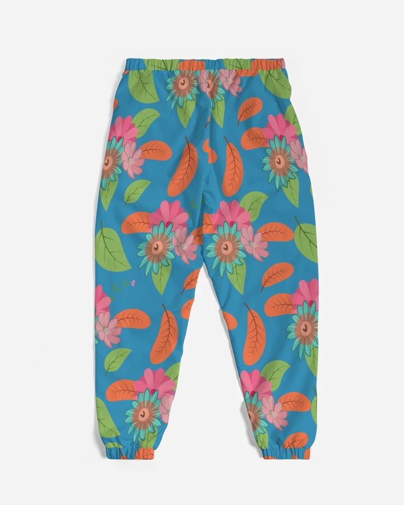 Harlow & Lloyd Pants & Joggers Tropical Flower Power Blue Men's Lightweight Track Pants 10 Harlow & Lloyd Pants & Joggers Tropical Flower Power Blue Men's Lightweight Track Pants