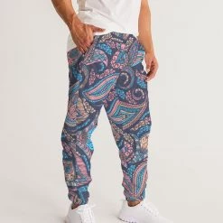 Harlow & Lloyd Pants & Joggers Perfect Paisley Men's Lightweight Track Pants