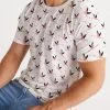 Harlow & Lloyd Flying Flamingos Men's Tee T Shirts & Tanks