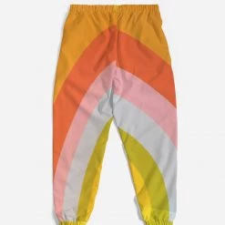 Harlow & Lloyd Pants & Joggers Orange Vortex Men's Lightweight Track Pants