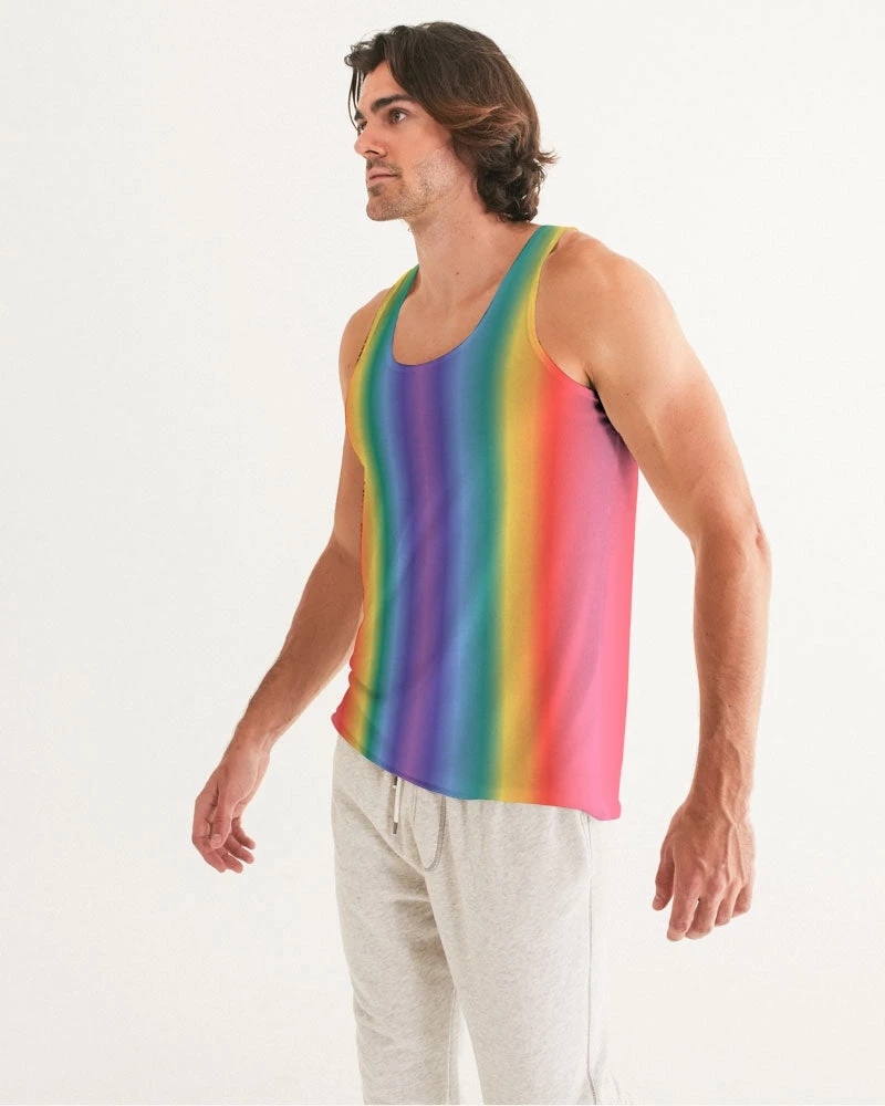 Harlow & Lloyd Rainbow Vertical Stripe Tank T Shirts & Tanks 4 Harlow & Lloyd Rainbow Vertical Stripe Tank T Shirts & Tanks