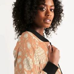 Harlow & Lloyd Vintage Tulip Women's Bomber Jacket 14 Harlow & Lloyd Vintage Tulip Women's Bomber Jacket