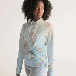 Harlow & Lloyd Cherry Blossoms With Bird Women's Hoodie Hoodies