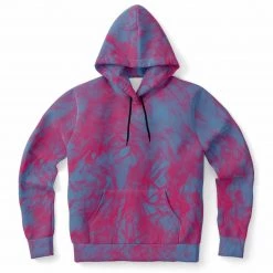 Subliminator Red Blue Flame Unisex Hoodie Hoodies