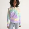 Harlow & Lloyd Lilac Mint Tie Dye Women's Hoodie Hoodies