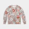 Harlow & Lloyd Blood Orange Floral French Terry Pullover Sweatshirt Sweatshirts & Pullovers