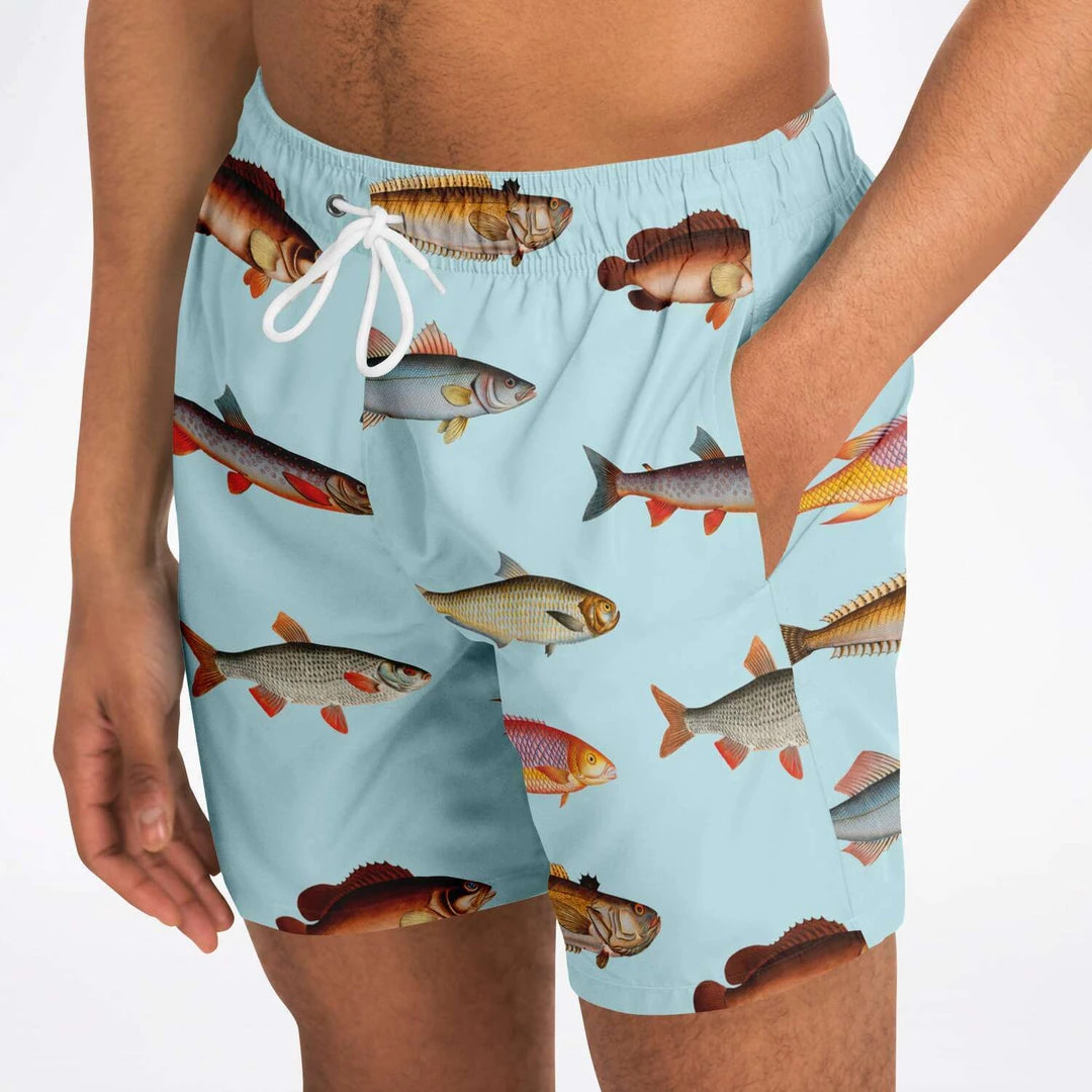 Subliminator School Of Fish Swim Shorts Men 18 Subliminator School Of Fish Swim Shorts Men