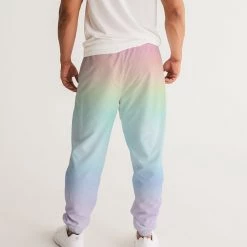 Harlow & Lloyd Pants & Joggers Soft Rainbow Men's Lightweight Track Pants