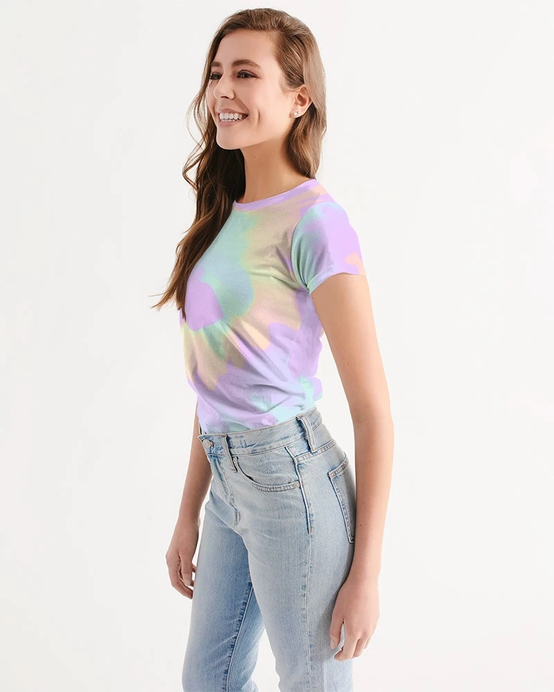 Harlow & Lloyd Lilac Mint Tie Dye Women's Tee T Shirts & Tanks 6 Harlow & Lloyd Lilac Mint Tie Dye Women's Tee T Shirts & Tanks