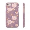 Printify Orange Peonies Floral Rose Phone Case
