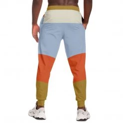 Subliminator Pants & Joggers Blue Orange Alpine Unisex Fleece Joggers