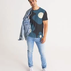 Harlow & Lloyd Abstract Flowers Men's T Shirt 15 Harlow & Lloyd Abstract Flowers Men's T Shirt