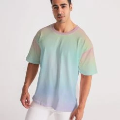 Harlow & Lloyd T Shirts & Tanks Soft Rainbow Premium Oversized Tee