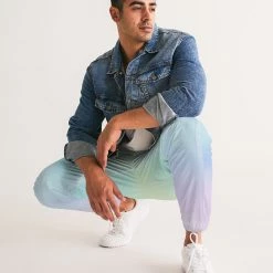 Harlow & Lloyd Pants & Joggers Soft Rainbow Men's Lightweight Track Pants