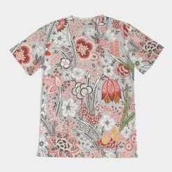 Harlow & Lloyd Blood Orange Floral Men's Tee 17 Harlow & Lloyd Blood Orange Floral Men's Tee