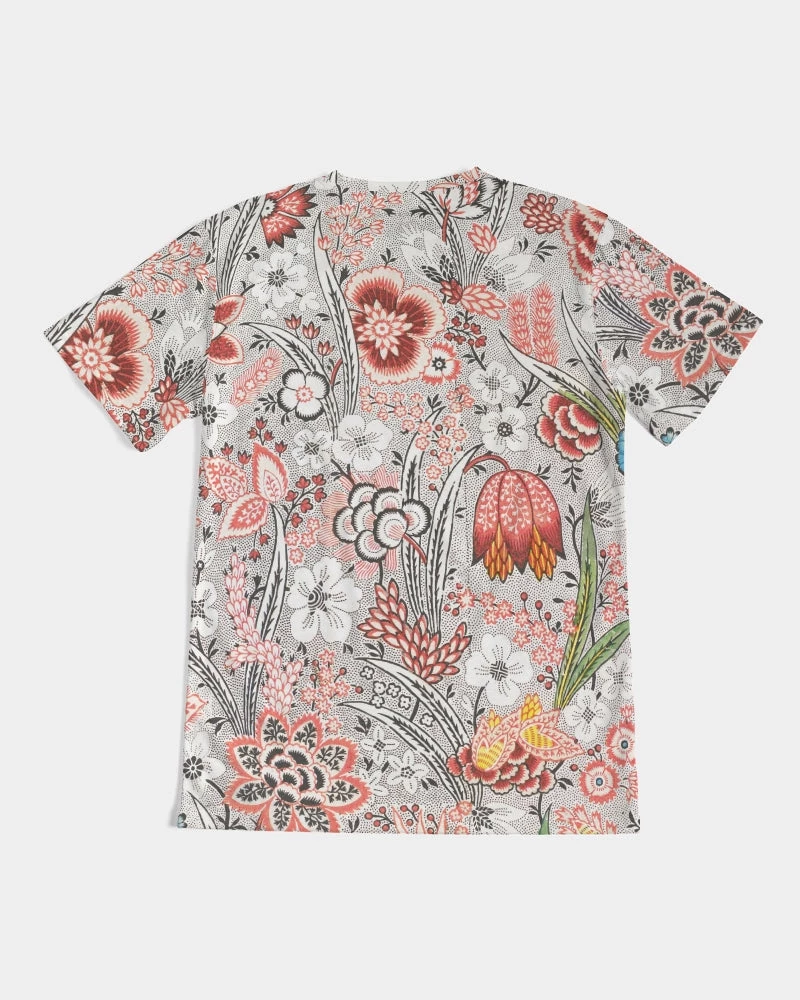 Harlow & Lloyd Blood Orange Floral Men's Tee 10 Harlow & Lloyd Blood Orange Floral Men's Tee