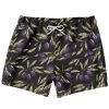 Subliminator Olive Tree Charcoal Swim Shorts 1 Subliminator Olive Tree Charcoal Swim Shorts