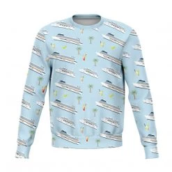 Subliminator Cruise Lovers Unisex Sweatshirt