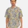 Harlow & LLoyd Shirts Chrysanthemum Drop Shoulder Short Sleeve Shirt 2 Harlow & LLoyd Shirts Chrysanthemum Drop Shoulder Short Sleeve Shirt