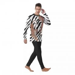 Harlow & Lloyd Yin Yang Tiger Men's PJ Set Sleepwear / Loungewear