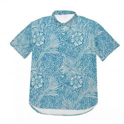 Harlow & Lloyd Victorian Blue Floral Short Sleeve Shirt Shirts 15 Harlow & Lloyd Victorian Blue Floral Short Sleeve Shirt Shirts