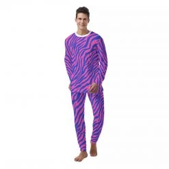 Harlow & Lloyd Electric Zebra Men's PJ Set Sleepwear / Loungewear 11 Harlow & Lloyd Electric Zebra Men's PJ Set Sleepwear / Loungewear