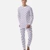Harlow & Lloyd Purple Check Men's PJ Set