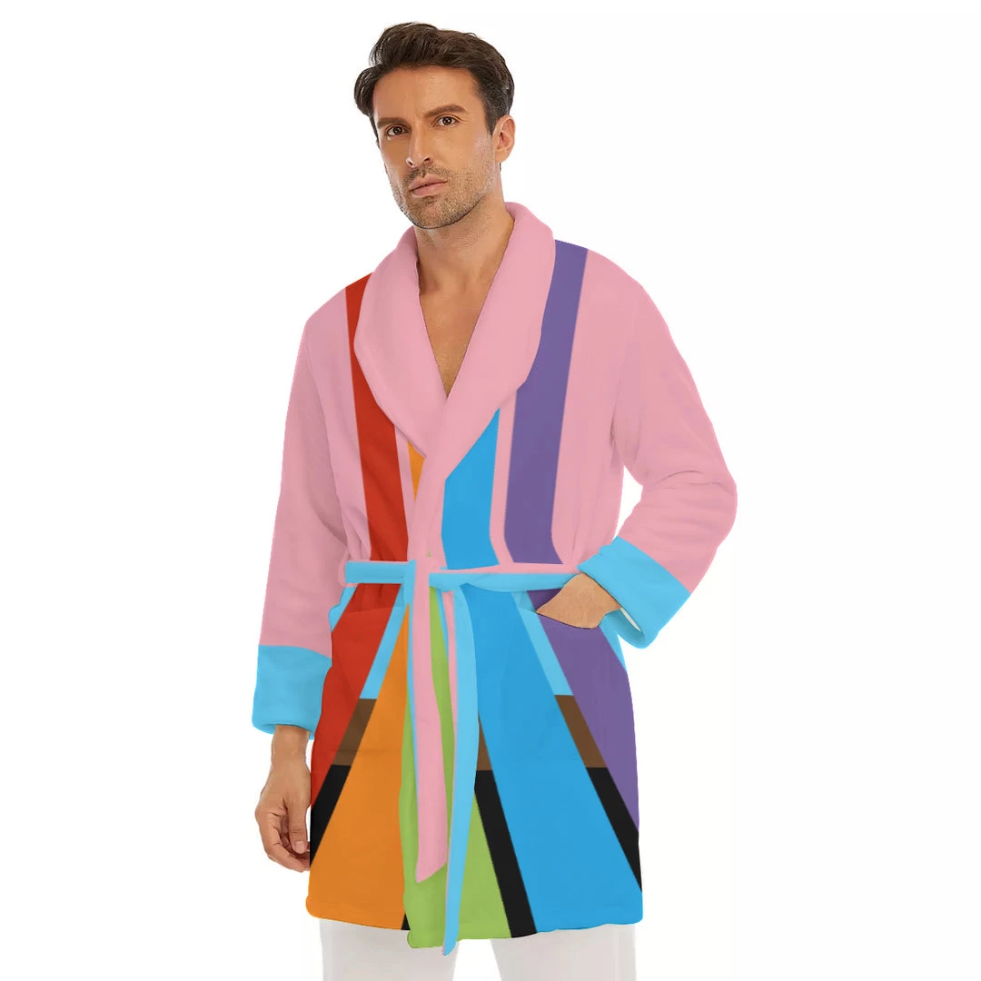 Harlow & Lloyd United Pride Short Robe Sleepwear / Loungewear 10 Harlow & Lloyd United Pride Short Robe Sleepwear / Loungewear