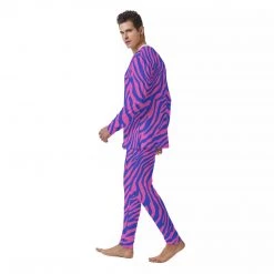 Harlow & Lloyd Electric Zebra Men's PJ Set Sleepwear / Loungewear 9 Harlow & Lloyd Electric Zebra Men's PJ Set Sleepwear / Loungewear