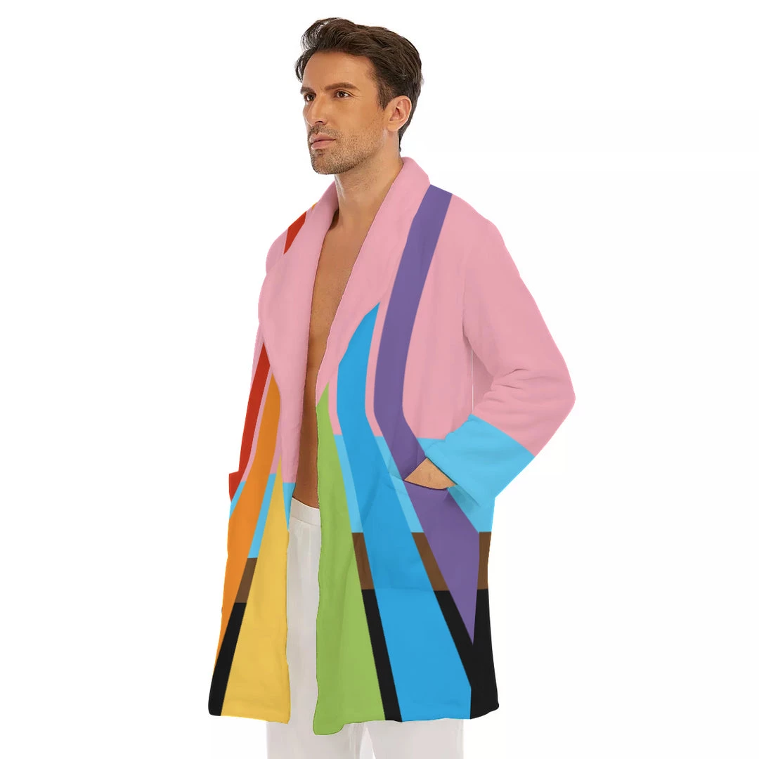 Harlow & Lloyd United Pride Short Robe Sleepwear / Loungewear 4 Harlow & Lloyd United Pride Short Robe Sleepwear / Loungewear