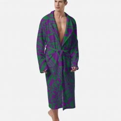 Harlow & Lloyd Leprechaun Men's Long Robe
