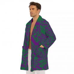 Harlow & Lloyd Leprechaun Men's Short Robe Sleepwear / Loungewear