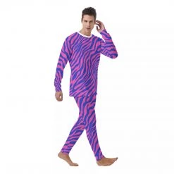Harlow & Lloyd Electric Zebra Men's PJ Set Sleepwear / Loungewear