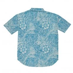 Harlow & Lloyd Victorian Blue Floral Short Sleeve Shirt Shirts 16 Harlow & Lloyd Victorian Blue Floral Short Sleeve Shirt Shirts