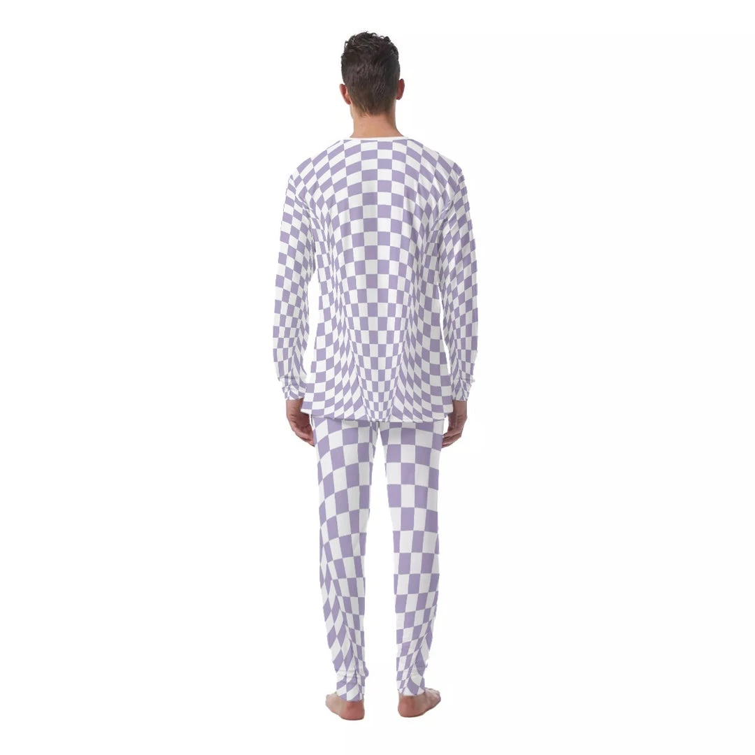 Harlow & Lloyd Purple Check Men's PJ Set 6 Harlow & Lloyd Purple Check Men's PJ Set