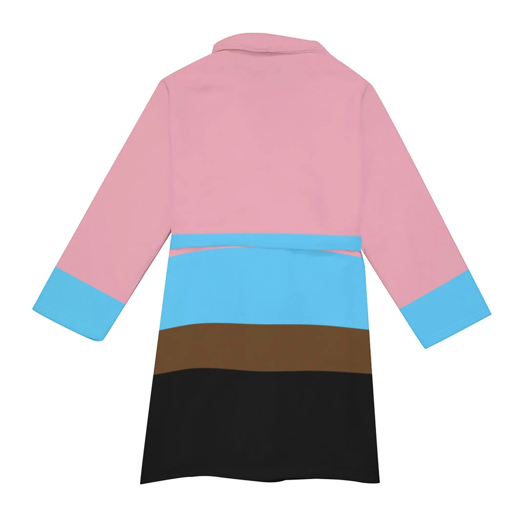 Harlow & Lloyd United Pride Short Robe Sleepwear / Loungewear 8 Harlow & Lloyd United Pride Short Robe Sleepwear / Loungewear