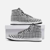 Harlow & Lloyd Houndstooth Check Sneakers Shoes