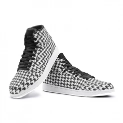 Harlow & Lloyd Houndstooth Check Sneakers Shoes