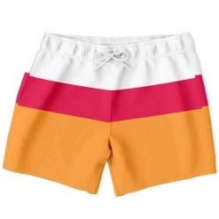 Subliminator Men Sweet Tangerine Swim Shorts