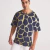 Harlow & Lloyd Regal Giraffe Men's Premium Heavyweight Tee