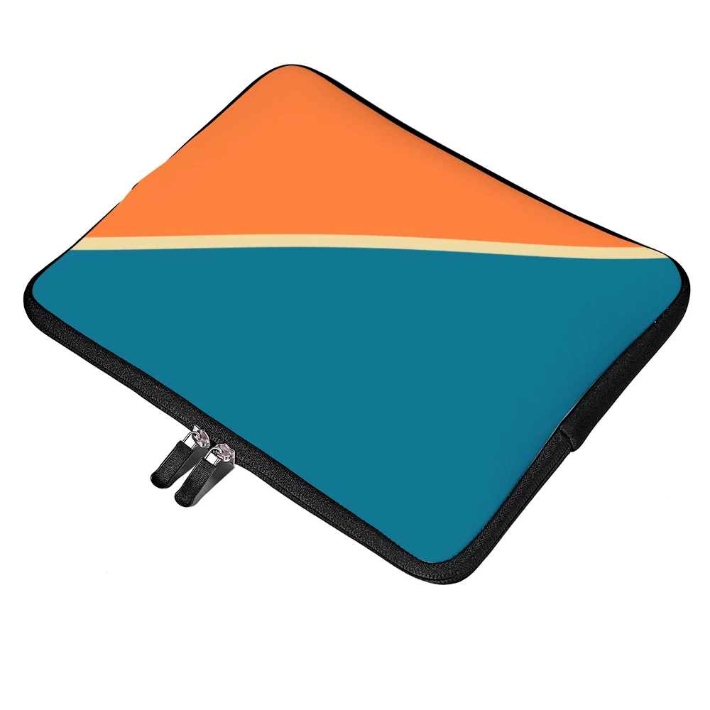 ThisNew Personalized Laptop Sleeve - Blue & Orange Laptop Sleeves 4 ThisNew Personalized Laptop Sleeve - Blue & Orange Laptop Sleeves