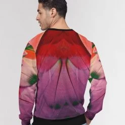 Harlow & Lloyd Feathered Grace Men's French Terry Pullover Sweatshirt Sweatshirts & Pullovers