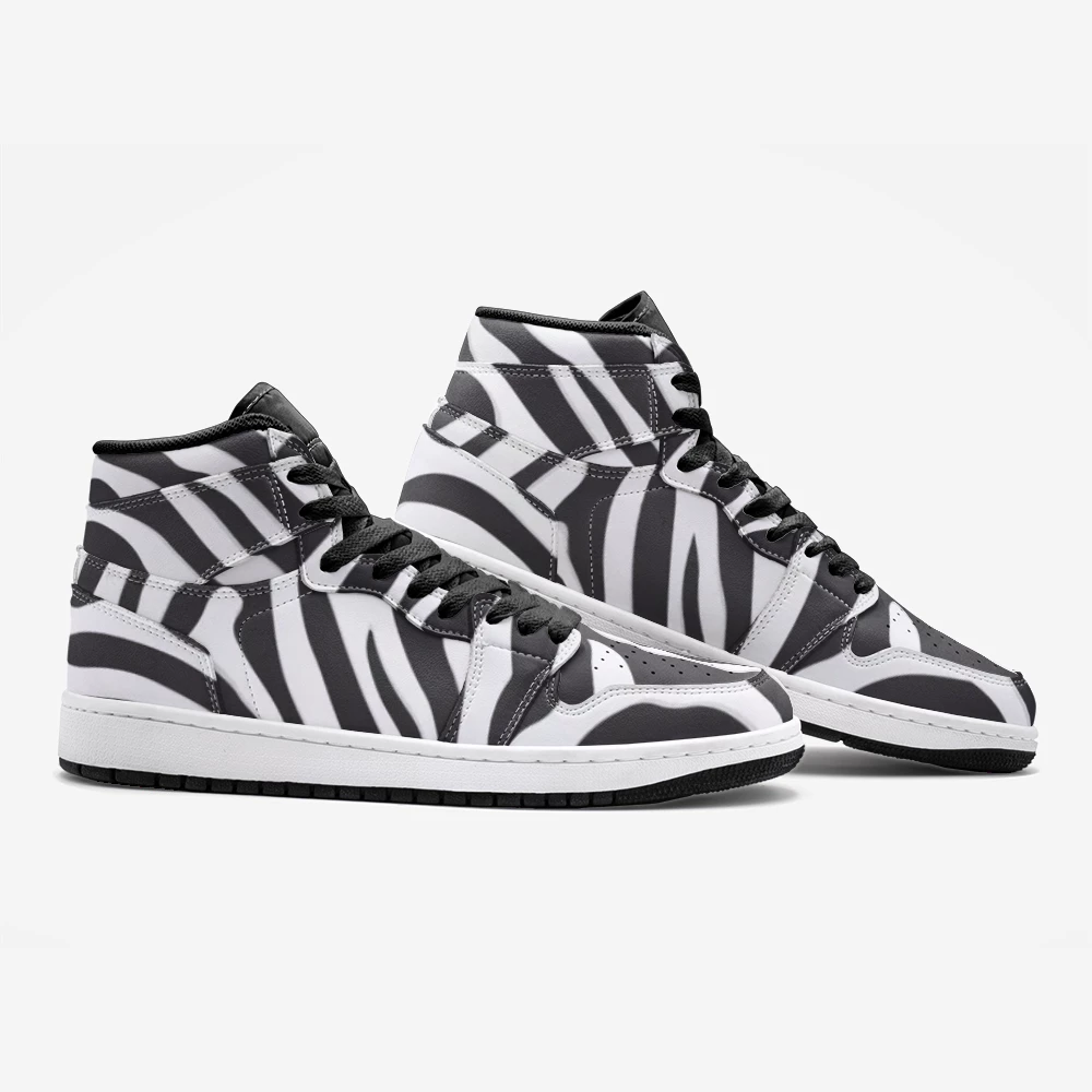 Harlow & Lloyd White Tiger Unisex Sneakers 4 Harlow & Lloyd White Tiger Unisex Sneakers