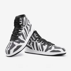 Harlow & Lloyd White Tiger Unisex Sneakers 9 Harlow & Lloyd White Tiger Unisex Sneakers